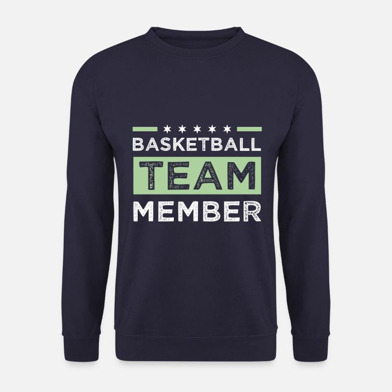 Basketball Team - Unisex Pullover - Navy