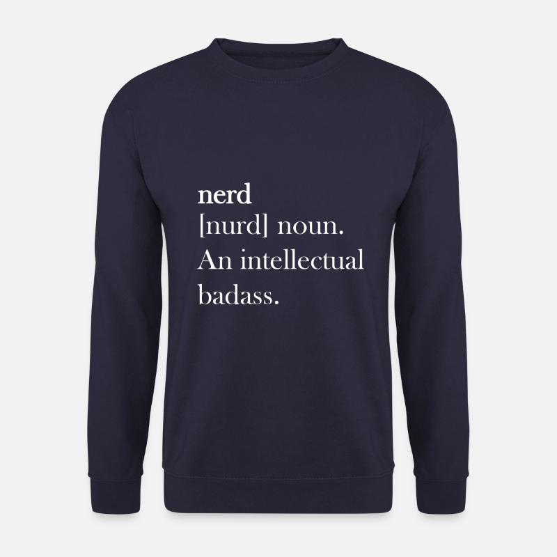Nerd nerds definition - Unisex Sweatshirt - navy