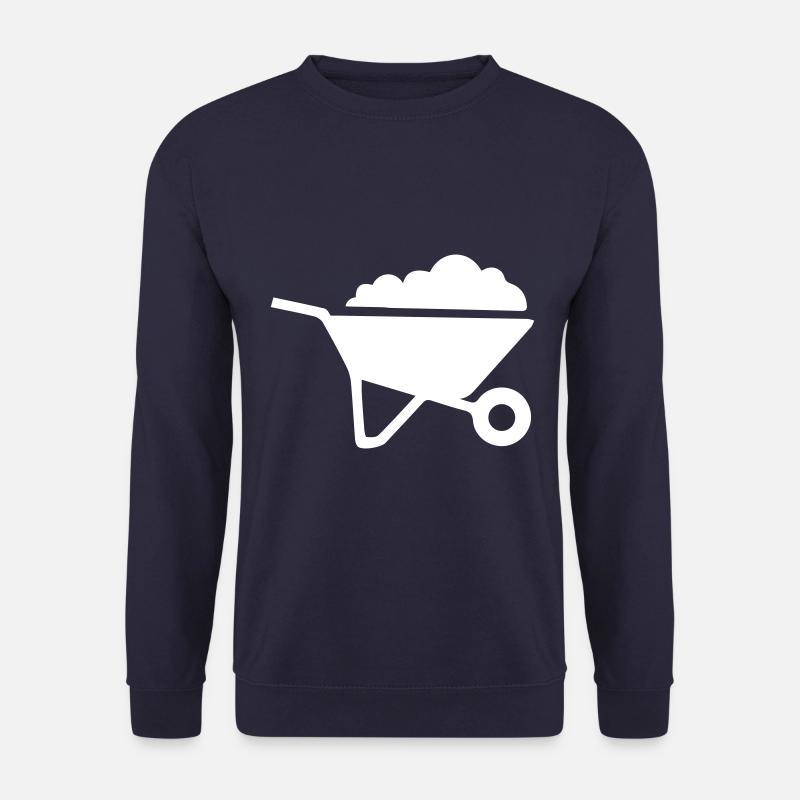 Symbole de brouette - Sweat-shirt Unisexe - marine