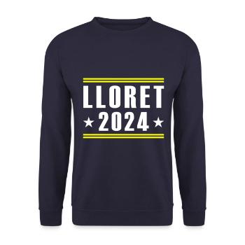 Lloret De Mar 2024 - Unisex Pullover - Navy - Vorne - Alina (178cm) & Michal (187cm)