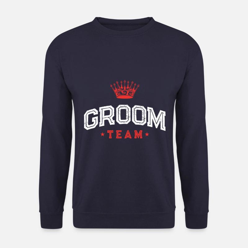 Groom Team - Unisex Pullover - Navy