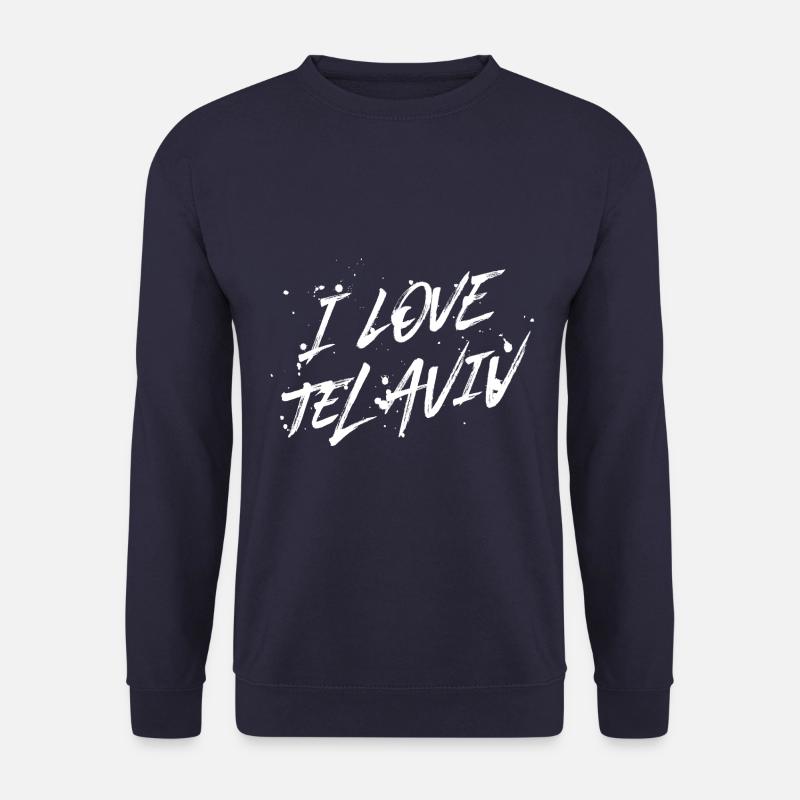 I Love Tel Aviv - Unisex Sweatshirt - navy