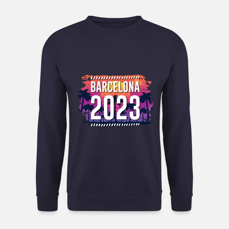 Barcelona 2023 - Unisex Pullover - Navy