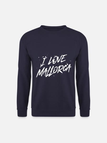 I Love Mallorca - Unisex Pullover - Navy