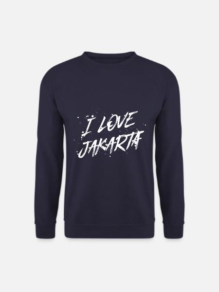 J’aime Jakarta - Sweat-shirt Unisexe - marine