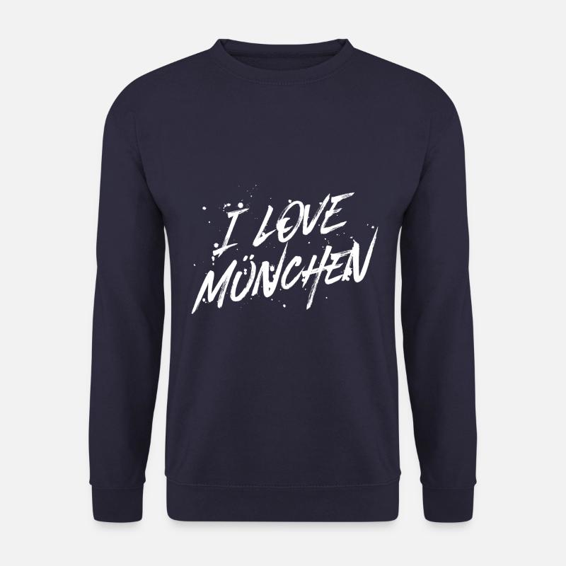 J’aime Munich - Sweat-shirt Unisexe - marine