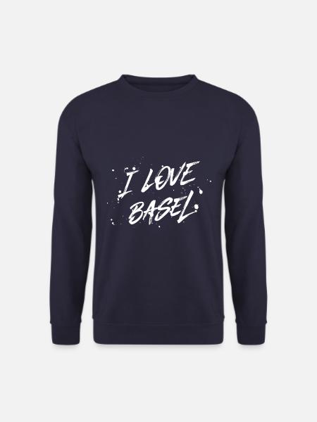 I Love Basel - Unisex Sweatshirt - navy