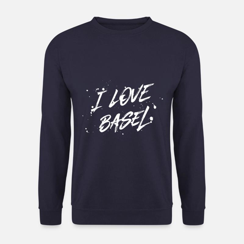 I Love Basel - Unisex Sweatshirt - navy
