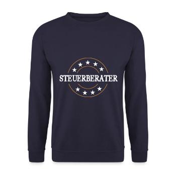 Steuerberater Beruf - Unisex Pullover - Navy - Vorne - Alina (178cm) & Michal (187cm)