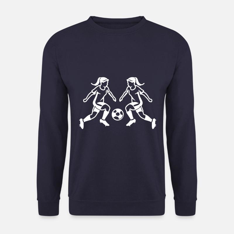 Fussball Team Frauenfussball - Unisex Pullover - Navy