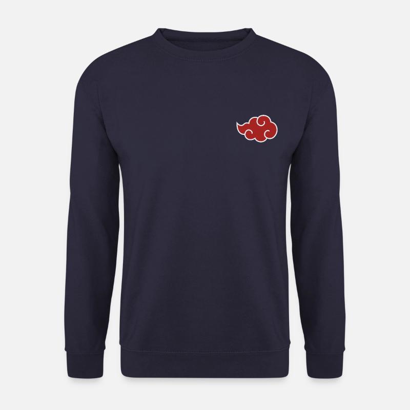 Naruto Shippuden Design Der Akatsuki-Organisation - Unisex Pullover - Navy