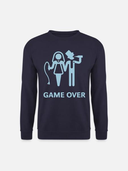 Game Over (Whip and Beer) - Unisex Sweatshirt - navy