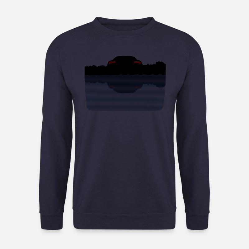 Auto am See - Unisex Pullover - Navy