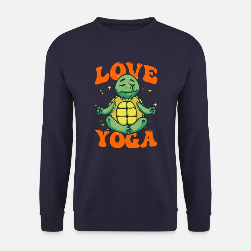 Yoga, Meditation, Chakra, Namaste, Geschenkidee - Unisex Pullover - Navy