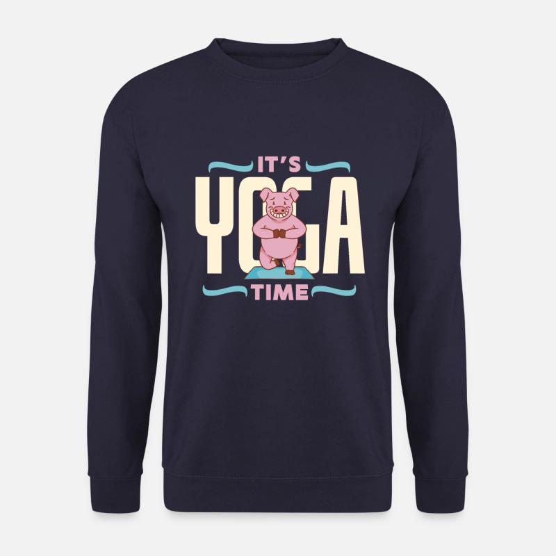 Yoga, Meditation, Chakra, Namaste, Geschenkidee - Unisex Pullover - Navy