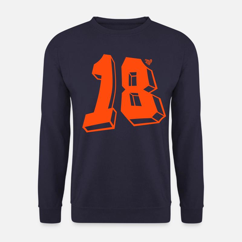 18 - Unisex Pullover - Navy