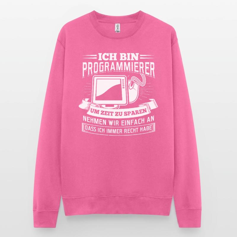 Ich bin Programmierer Coding Linux Nerd Unisex Pullover