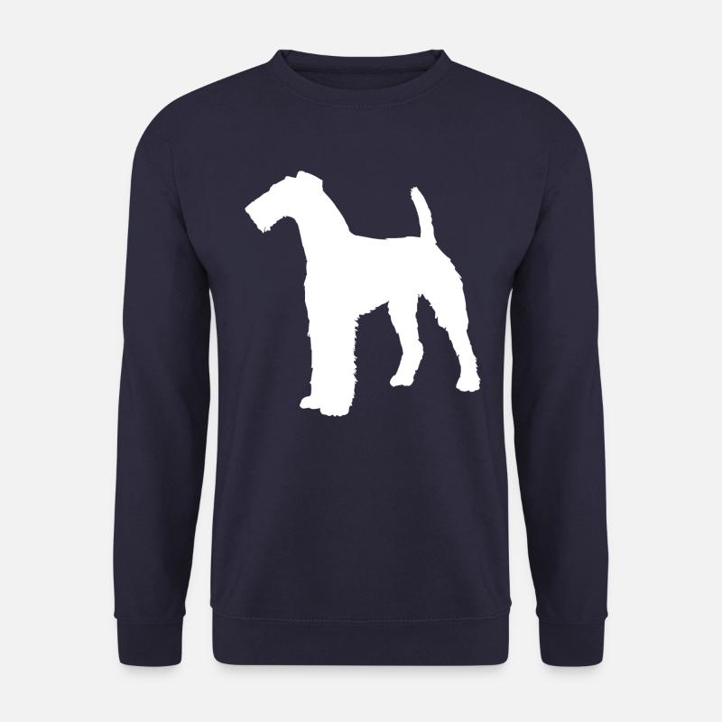Airedale Terrier - Unisex Pullover - Navy