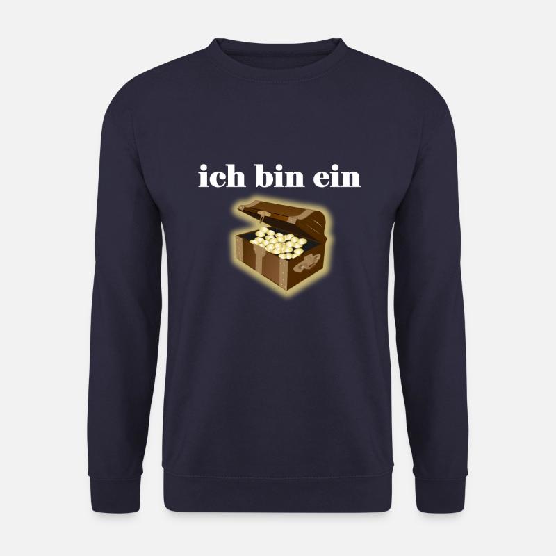 Ich bin ein Schatz. - Unisex Pullover - Navy