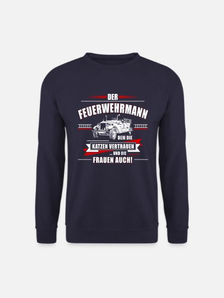 Der Feuerwehrmann - Unisex Pullover - Navy
