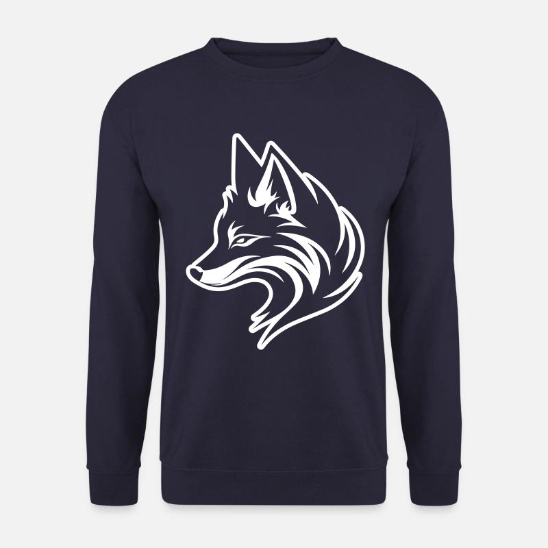 Fuchs Tier - Unisex Pullover - Navy