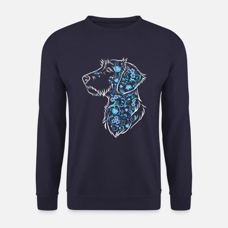 Blume Dachs WH Sky - Unisex Pullover - Navy