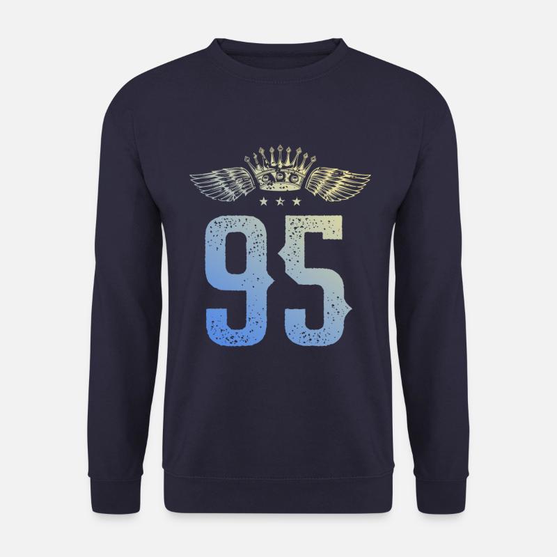 95 Number crown - Unisex Sweatshirt - navy