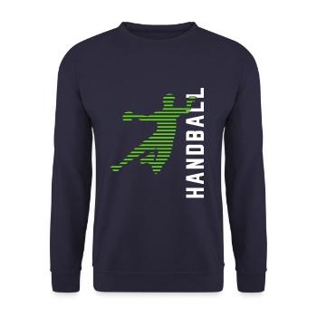 handball - Sweat-shirt Unisexe - marine - Devant - Alina (178cm) & Michal (187cm)