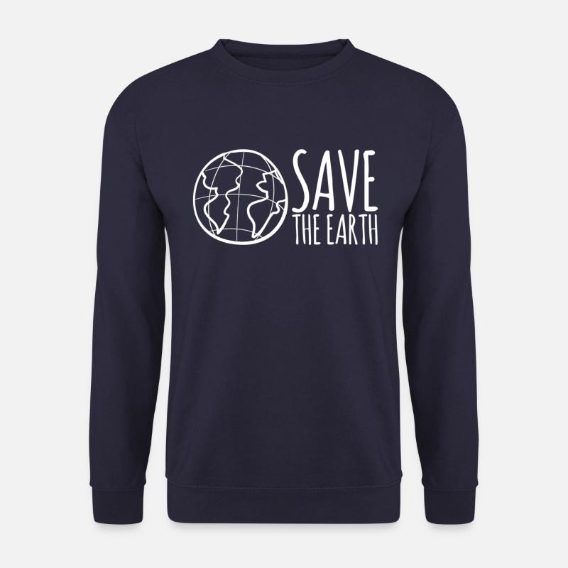 Save The Earth - Unisex Sweatshirt - navy