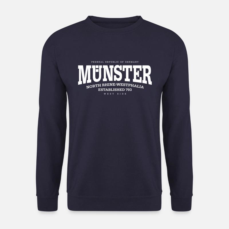 Münster (white Edt. '13) - Unisex Pullover - Navy