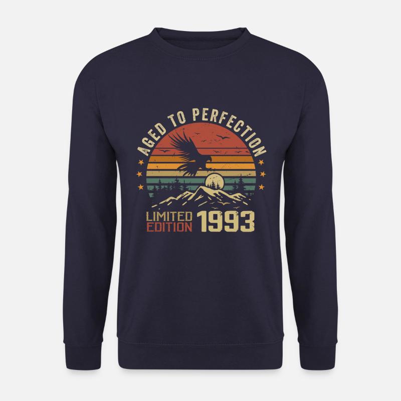 Jahrgang 1993 Limitierte Auflage 1993 Retro 1993 - Unisex Pullover - Navy