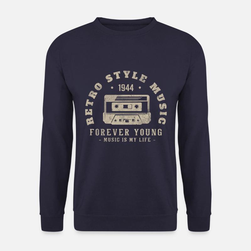 Retro 1944 Geburtstagsgeschenk 1944 Jahrgang 1944 - Unisex Pullover - Navy