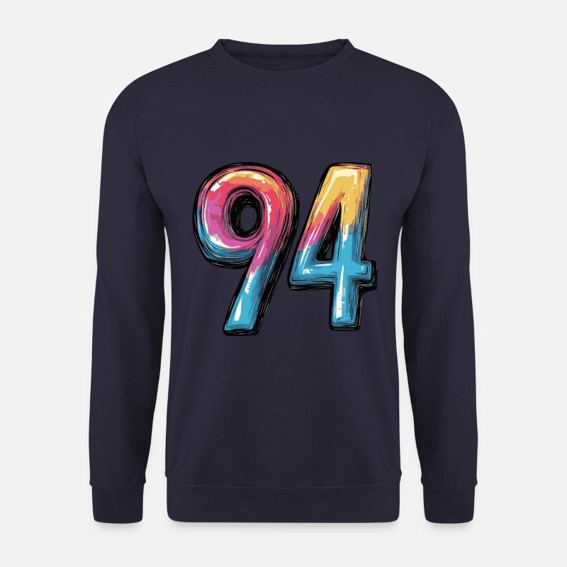 Bande dessinée à 94 numéros - Sweat-shirt Unisexe - marine