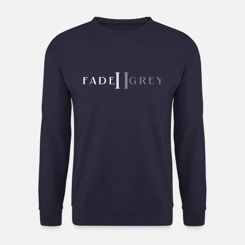 Zu Grau verblassen - Unisex Pullover - Navy