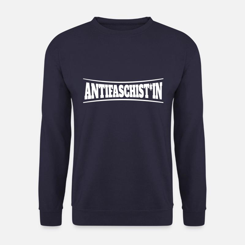 Antifaschist*in - Unisex Pullover - Navy
