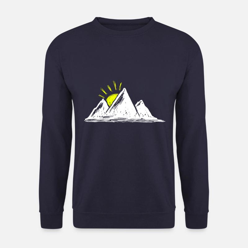 Berg Sonne - Unisex Pullover - Navy