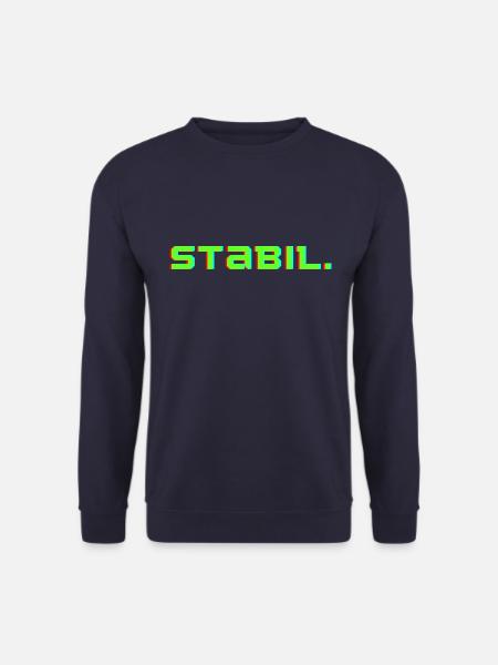 Stabil - Lustige - Unisex Pullover - Navy