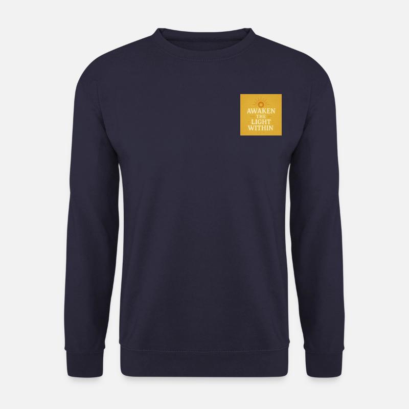 Awaken The Light Within - Unisex Sweatshirt - navy