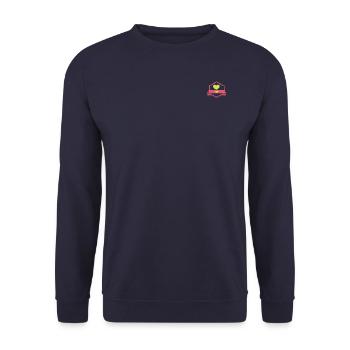AMOUR - Sweat-shirt Unisexe - marine - Devant - Alina (178cm) & Michal (187cm)
