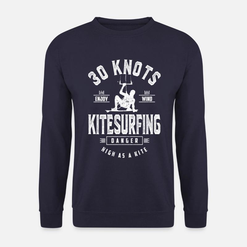Kitesurf - Unisex Pullover - Navy