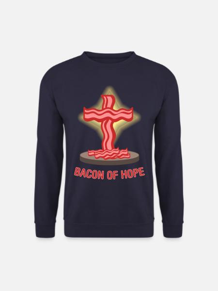 Bacon of Hope Grillen Grillmeister BBQ - Unisex Pullover - Navy
