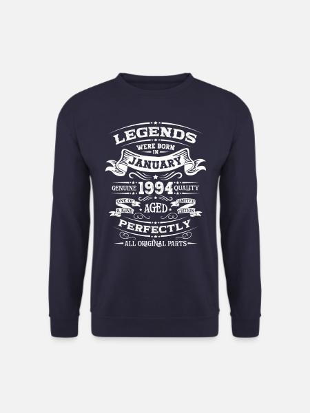 30. Geburtstag Legende Jahrgang 1994 Vintage - Unisex Pullover - Navy
