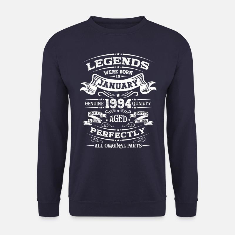 30. Geburtstag Legende Jahrgang 1994 Vintage - Unisex Pullover - Navy