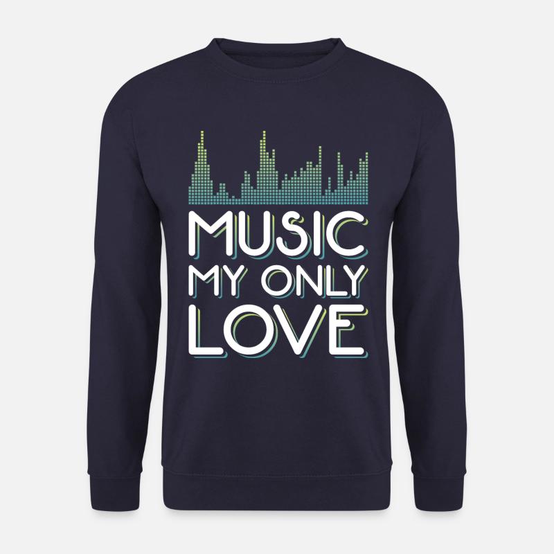 Techno Musik - Unisex Pullover - Navy