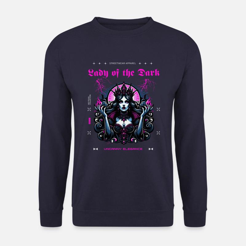 Lady of the Dark - Unisex Pullover - Navy