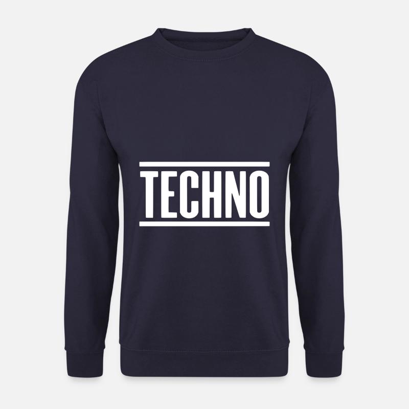 TECHNO - Sweat-shirt Unisexe - marine