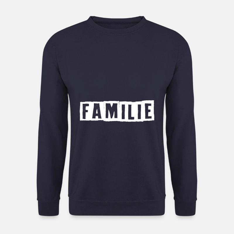 Familie - Unisex Pullover - Navy