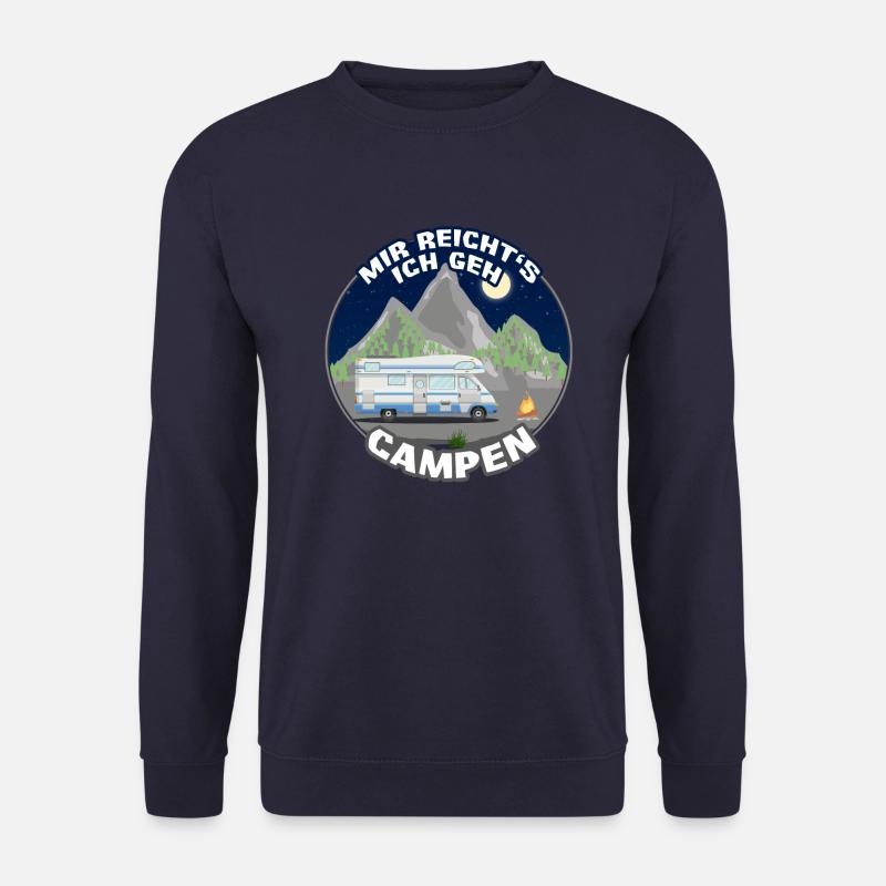 "Mir reicht's ich geh CAMPEN" Geschenk für Camper - Unisex Pullover - Navy