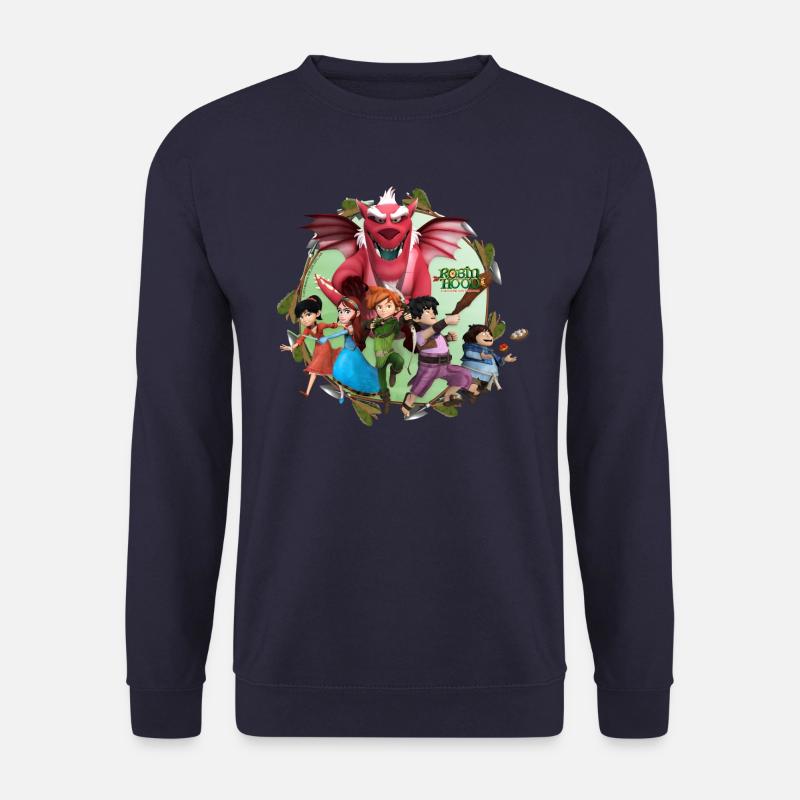 Robin Hood Schlitzohr von Sherwood Gruppe - Unisex Pullover - Navy