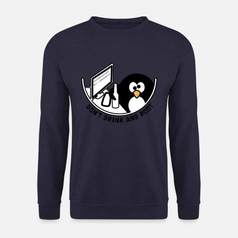 Linux Tux /dev/null - Unisex Pullover - Navy